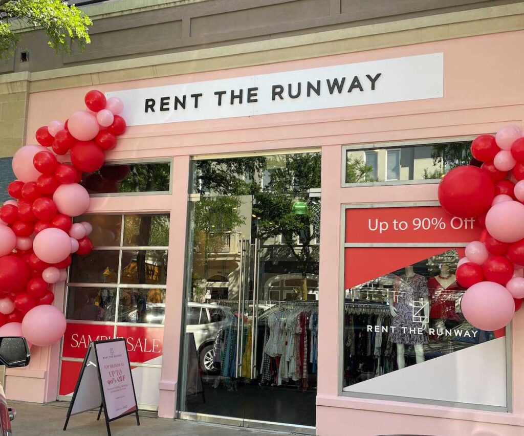 Leap Launches Rent the Runway PopUp in Dallas West Village Leap Inc.